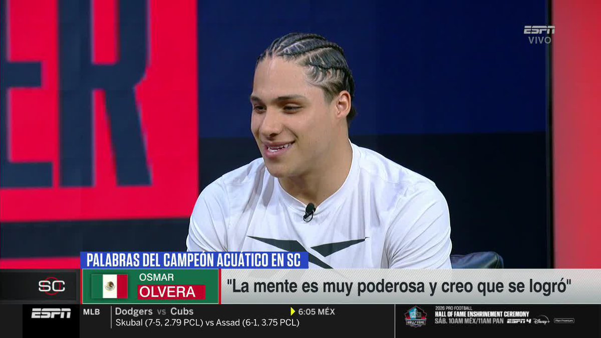 "Sueño con volverle a ganar a los chinos en un campeonato mundial" 🙌 Osmar Olvera tiene el objetivo muy claro 😎 Disfruta la entrevista por #SC en #DisneyPlus.