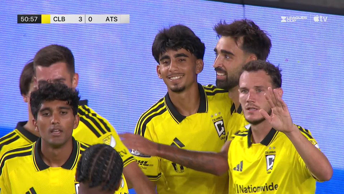 Brais Méndez gets his 😤 The Crew extend their lead to 3-0 over Atlas! 📺 Apple TV: