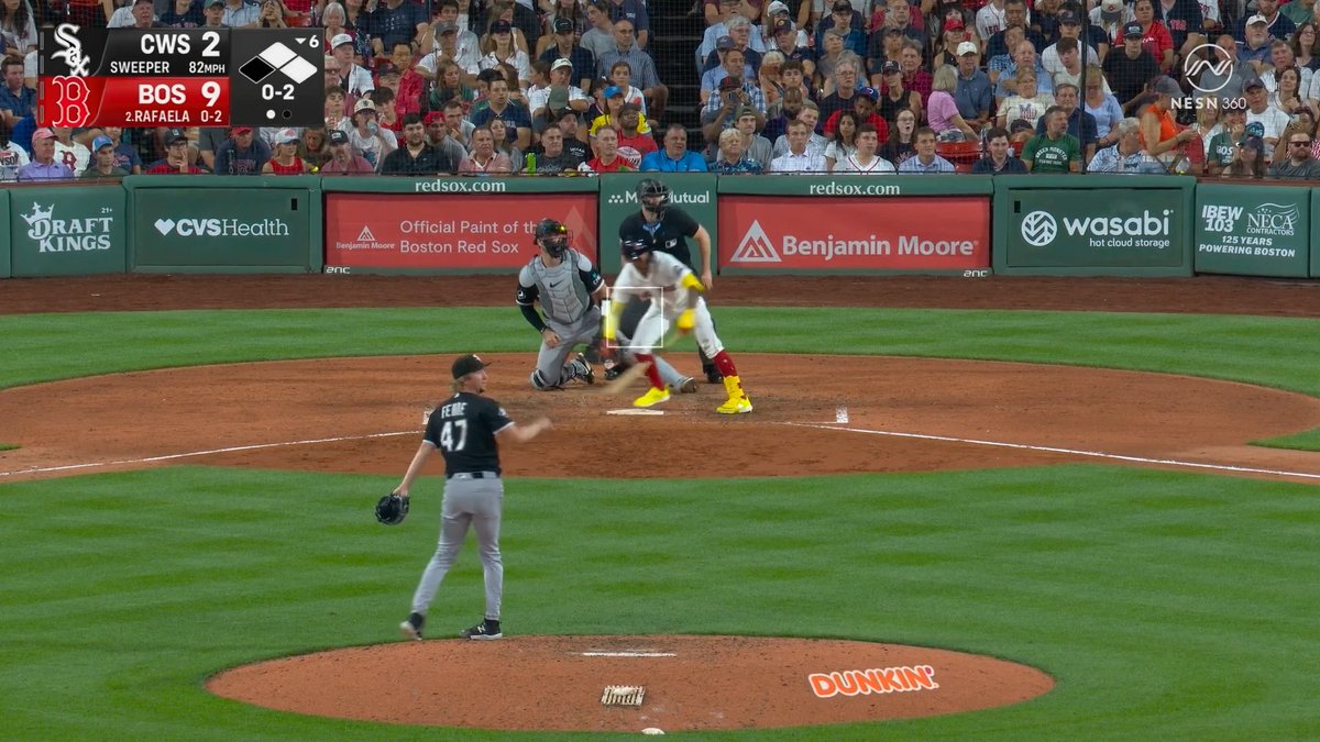 That’s 5 straight games with an RBI for Ceddanne Rafaela. 6 doubles since the All-Star Break.