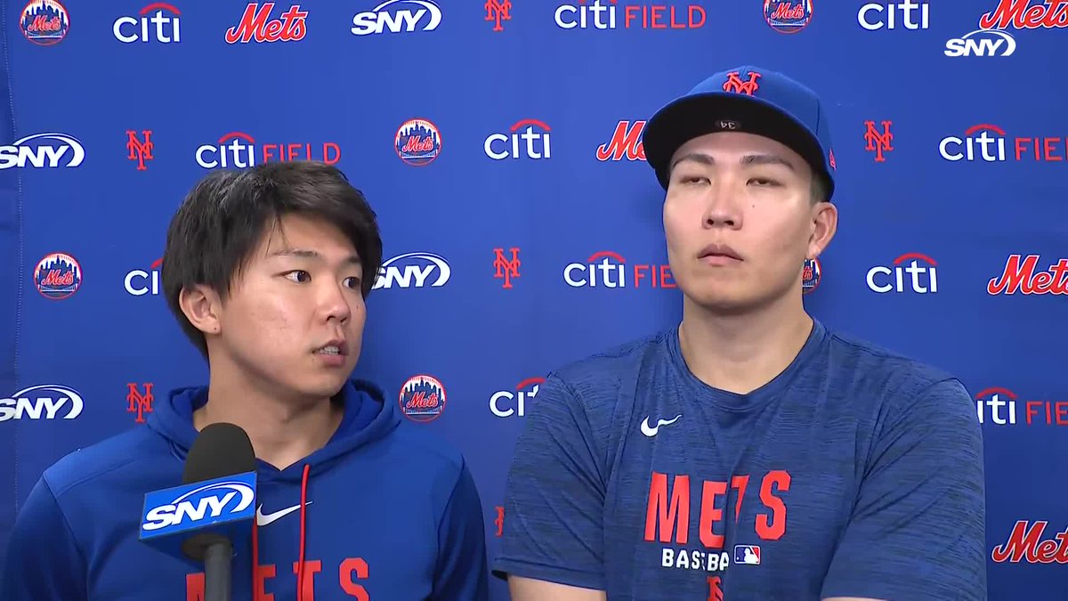 Kodai Senga was asked if he thinks he'll get a chance to start again this year: "Whatever role is given to me, I'm going to throw in that role. If I say I want to be a starter, the team could tell me, 'just look at your stats,' and I don't have anything to say back to them."