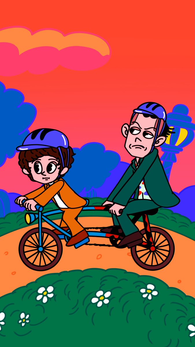 エバース漫才アニメ第2弾『タンデム自転車』