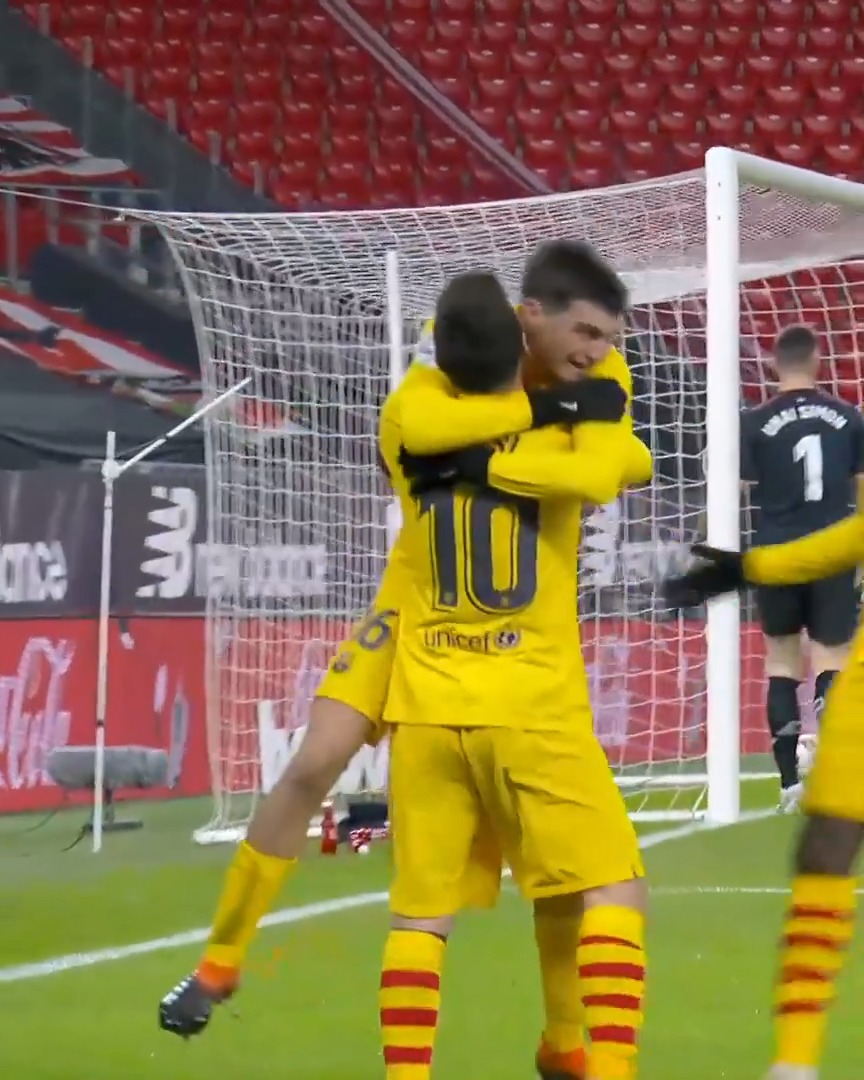 😍 = Pedri González + Messi FC Barcelona | LALIGAHistory