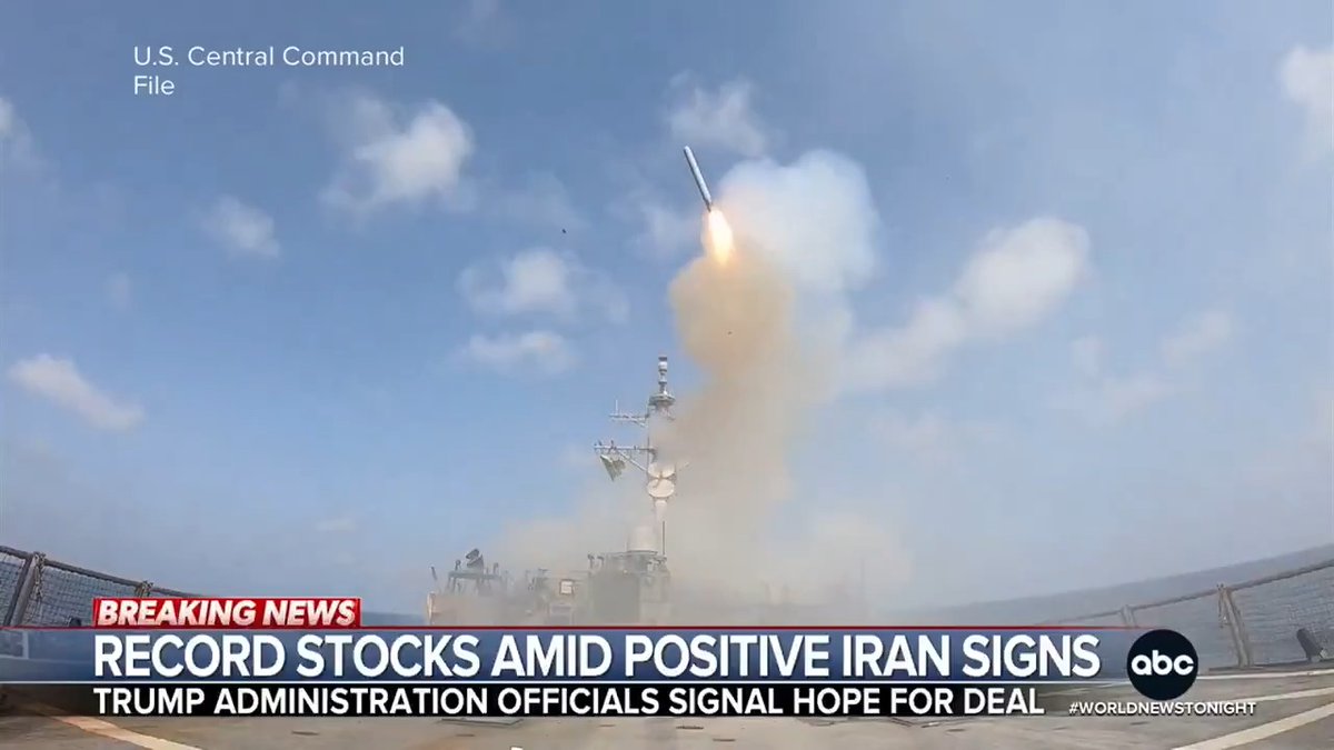 Just 24 hours after Pres. Trump said he will give Iran one "last chance," an Iranian spokesperson said talks to reopen the Strait of Hormuz have been "positive" – triggering record highs in the stock market. Matt Rivers has details.