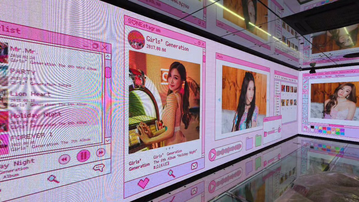 Girls' Generation Girls' Generation LED wall 💗 #KWANGYA_SEOUL #GirlsGeneration_19th_Anniversary
