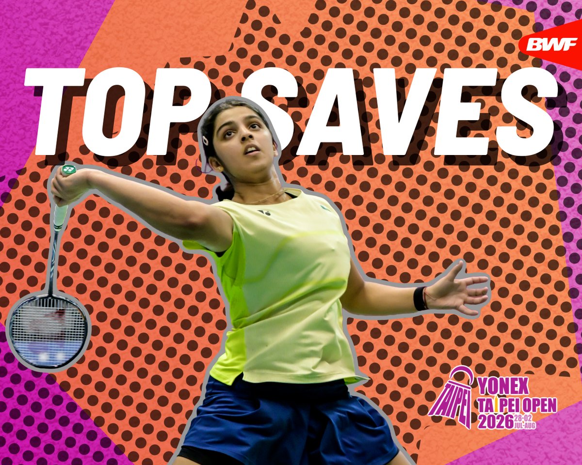 Crazy saves! ๐ฅ #BWFWorldTour #TaipeiOpen2026