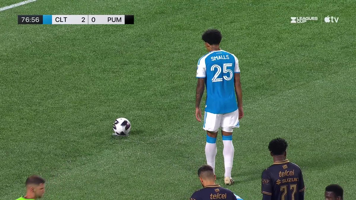 Tyger Smalls buries the penalty and Charlotte FC roaring over Pumas