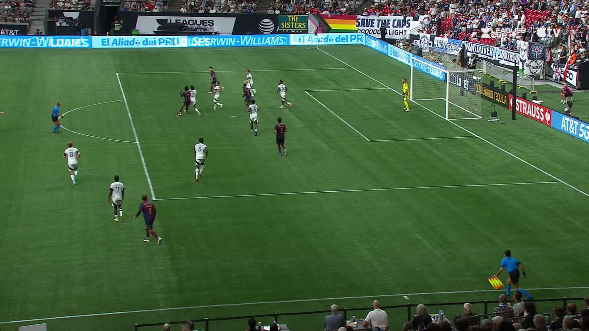 ¡Gooool del Atlante!⚽🔥 Los Potros abren el marcador en Vancouver con un golazo de Jhojan Julio 🐴🔴🔵 #LMXLC2026 | Ve la Leagues Cup 2026 en vivo en Apple TV.