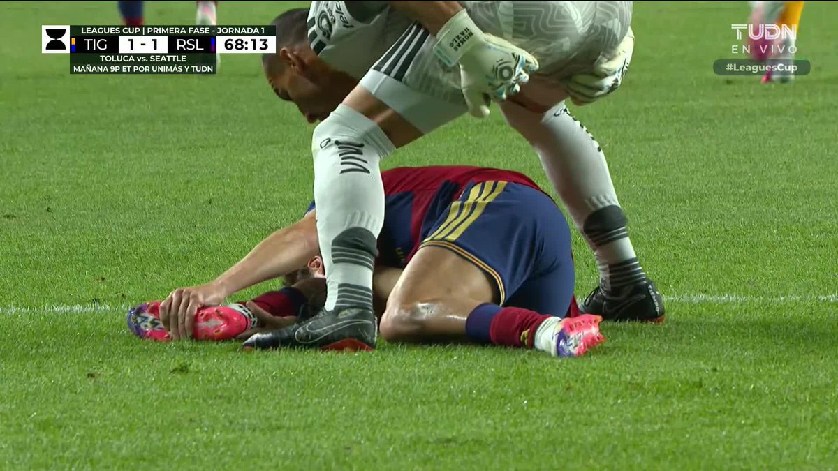 🚨 ¡NAHUEL HACIENDO DE LAS SUYAS! 😳❌ El Real Salt Lake pedía penal y el Patón por poco arma el TRAKA TRAKA 🔥 #LeaguesCup