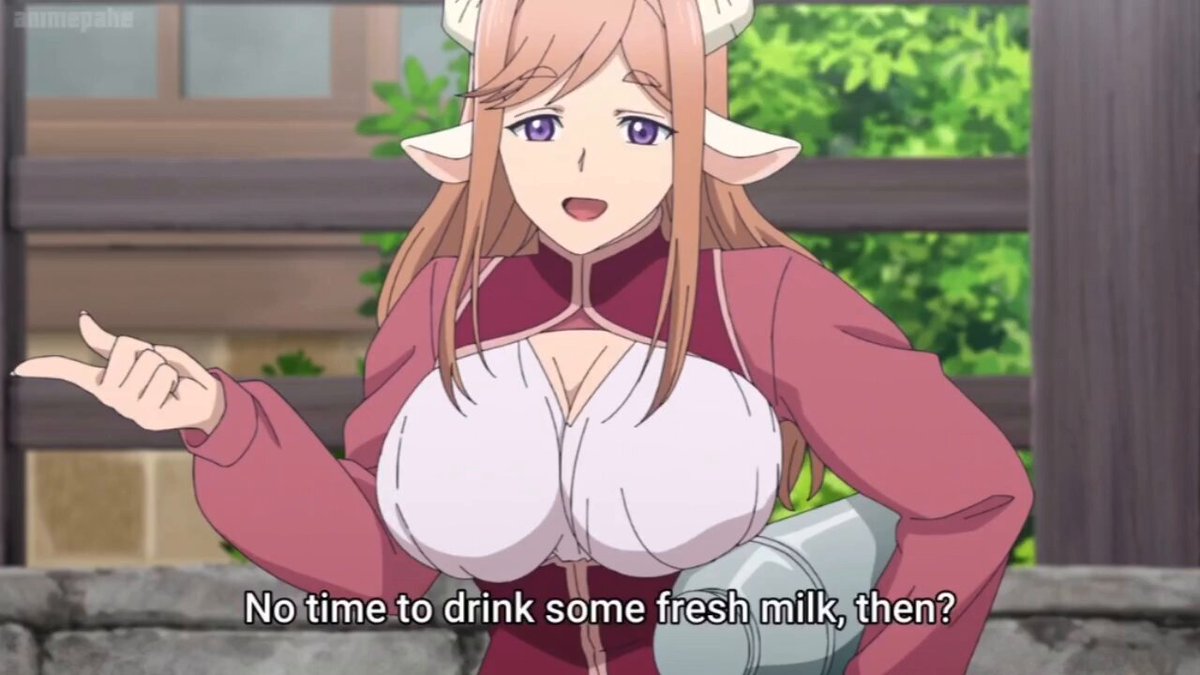 Who wouldn't want a taste of her milk?