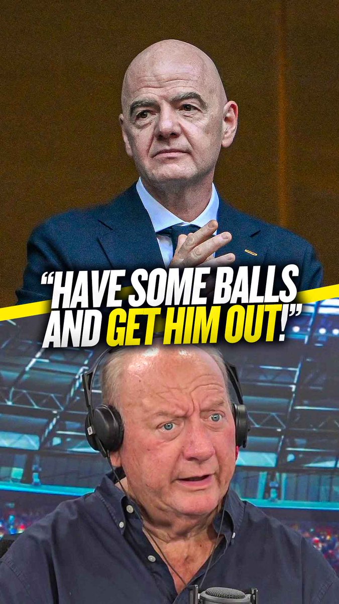 ❌ "He's got to go!" 😡 "He thinks he's Jesus! Thinks he's untouchable!" Alan Brazil weighs in on the future of Gianni Infantino at FIFA! 😤