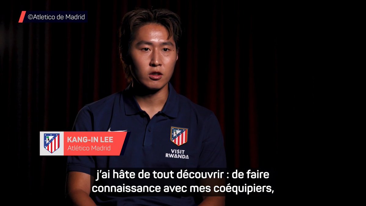 ๐ดโช Les premiers mots de Kang-in Lee ร l'Atlรฉtico de Madrid : โTrรจs heureux de rejoindre ce grand clubโ #Mercato #LaLiga
