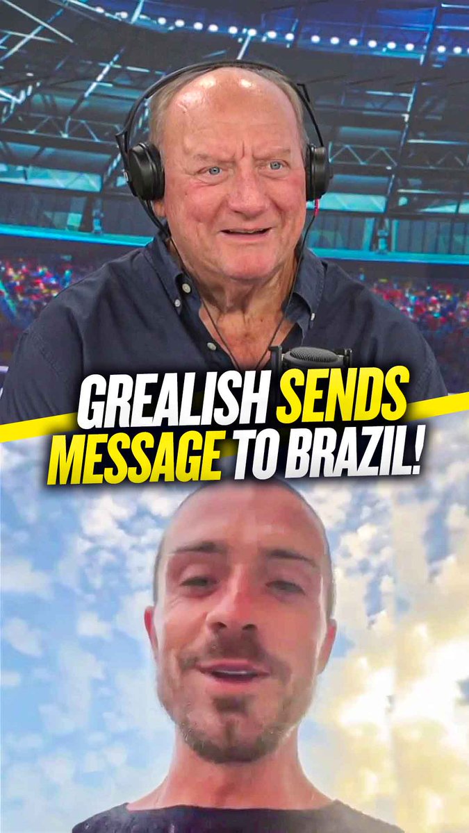🙌 "Buzzing to see you're back!" 🤣 "I hear you're in better shape than Gabby at the moment!" Jack Grealish sends a message to Alan Brazil on his return to talkSPORT! ❤️👏
