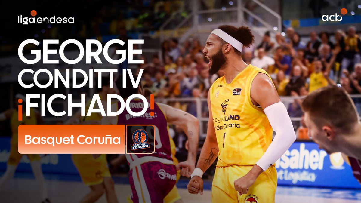 💪 Fuerza interior para el Leyma Coruña GC4🐺 ya conoce muy bien la #LigaEndesa y ahora se une al proyecto del recién ascendido Leyma Basquet Coruña 🍊 ¿Preparados para verle en acción? 👀 | #MercadoACB