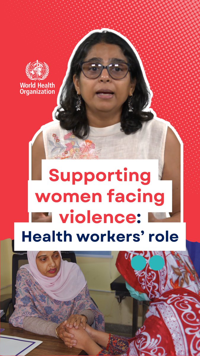 Health workers, you have the power to help survivors feel heard, believed, and supported. You can be the bridge to safety, care and essential services. Today’s Daily Dose looks at the vital role health workers play when supporting women facing violence.