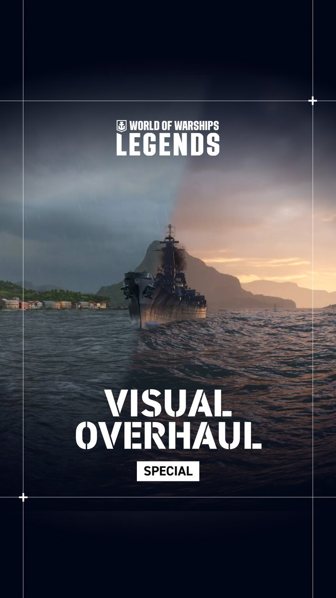 😎 Legends is getting a massive visual overhaul as we celebrate our 7th Anniversary in the new update! The waves look more realistic than ever, we've also updated the lighting, and more! Jump into the game now to check it out for yourself! #wowslegends