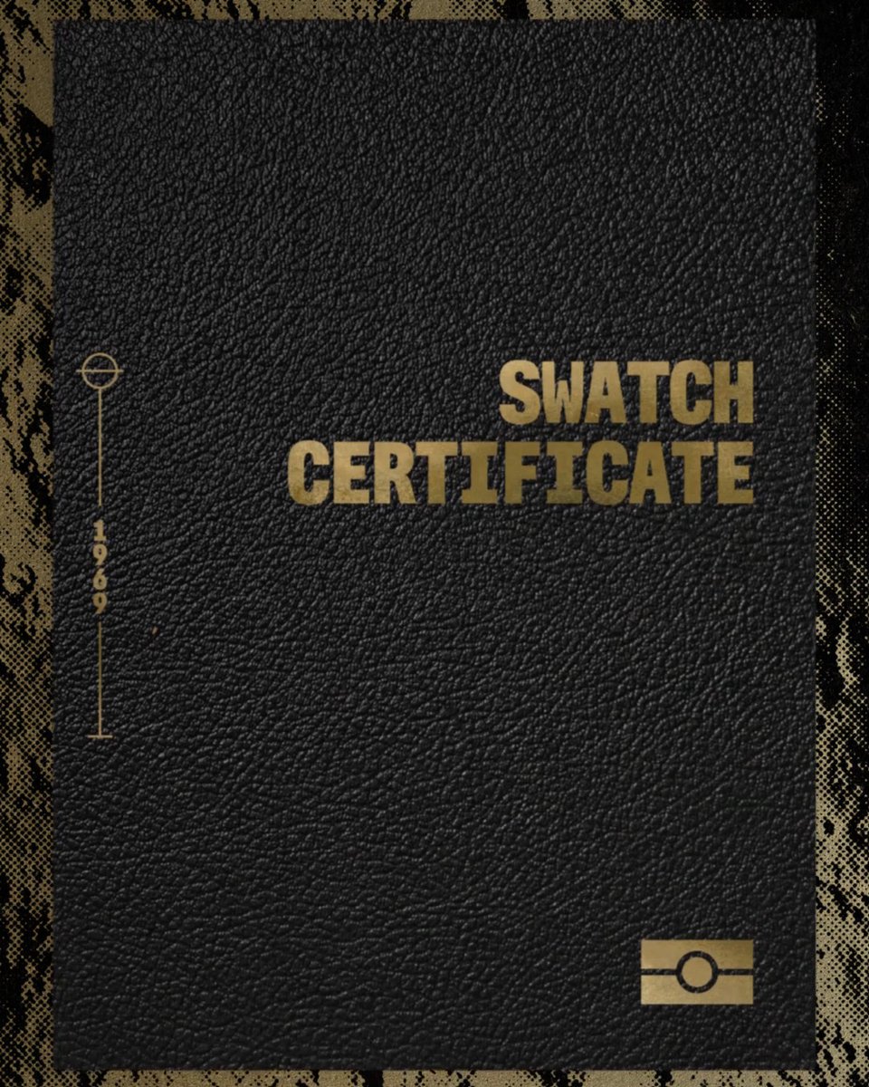 Mission status: APPROVED! Each MISSION TO THE MOON 1969 timepiece comes with a personalized Swatch Certificate featuring the owner's name and unique watch number, making this limited edition even more special. #OMEGAxSwatch #MoonSwatch #Swatch