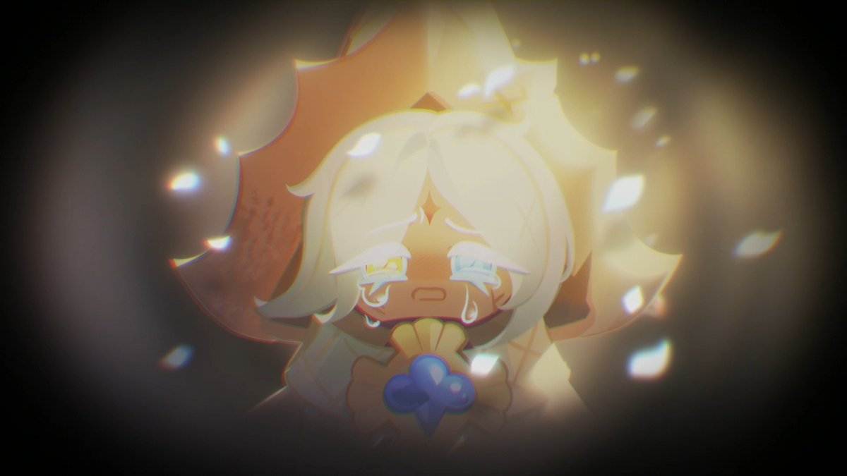 Beautiful petals fall on the border between life and death. There, #PureVanillaCookie takes another step... determined to fulfill his promise. #CookieRun #CookieRunKingdom