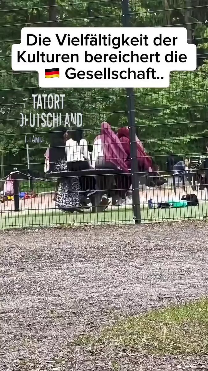 Guckt euch den Vater an! Wie bezeichnend!! ZUM KOTZEN IST DAS!! 🤮 #islam #deutschland Quelle: tatort_deutschland