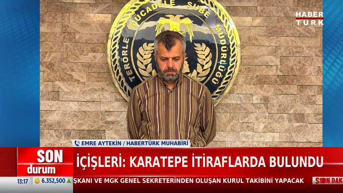 #SONDURUM - FETÖ'cü Karatepe savcılığa sevk edildi. İçişleri: Karatepe itiraflarda bulundu.