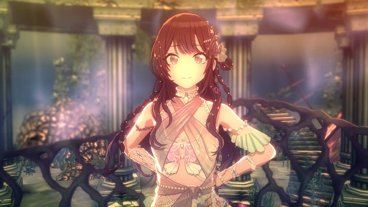 【ピックアップガシャ開催中!】 限定★3【深海のミルコメダ】大崎 甘奈 さんの 『アナザー衣装』で「泡沫に染まる」のラストシーンをご紹介♪