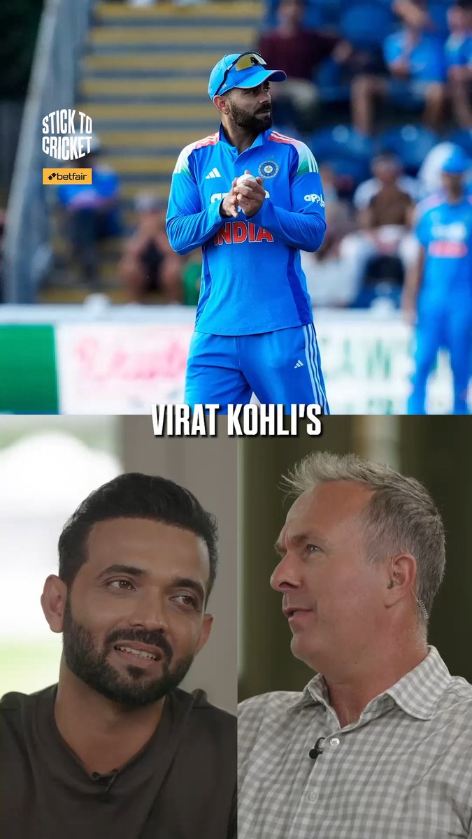"He was always positive." ❤️ Ajinkya Rahane on his relationship with Virat Kohli! 🇮🇳 🤩