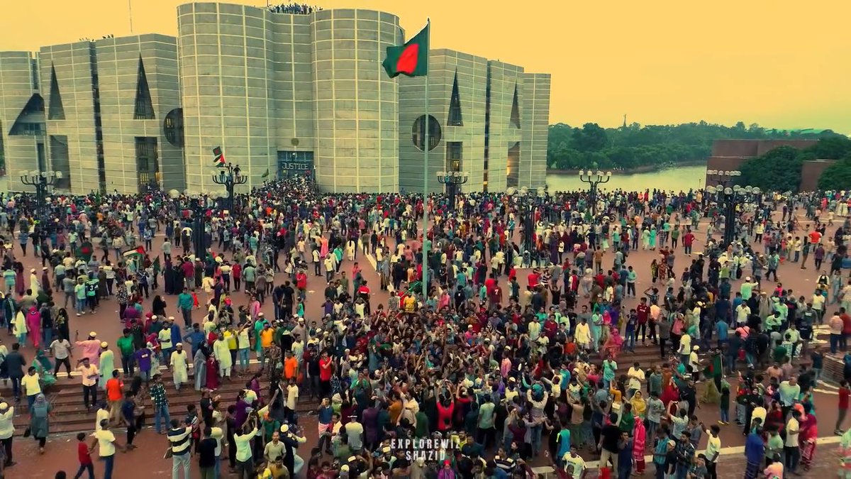 August 5, 2024: The day we reclaimed our country. Video : Explorewiz Shazid