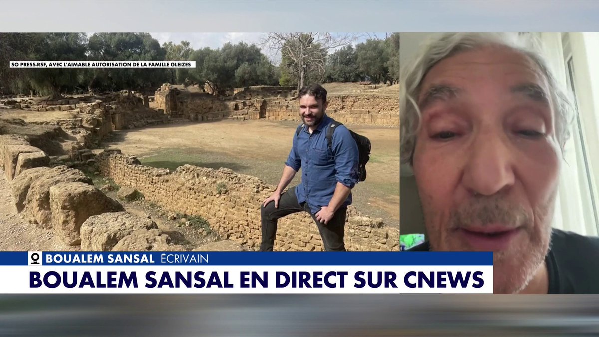 Boualem Sansal : «On a l'impression que le régime s'amuse avec la vie de Christophe Gleizes», dans #MidiNewsEte Toute l'info est à retrouver sur