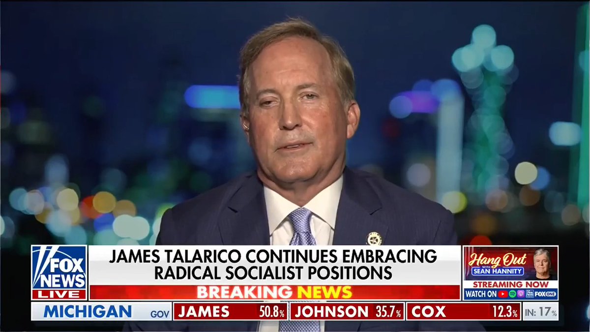 Talarico fits the 'Mamdani mold': Ken Paxton