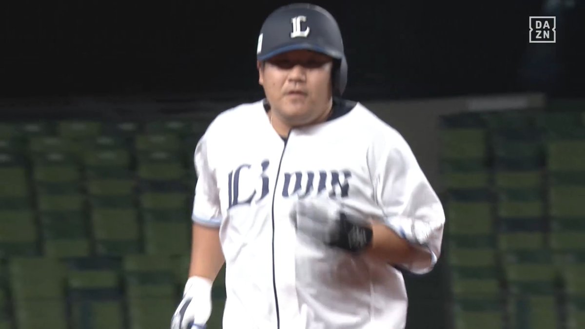 美しい放物線 不惑を超えたアーチスト 中村剛也 ファーム第5号ホームラン ※本日ファームはベルーナドーム開催 ⚾️西武×阪神(ファーム) #seibulions #だったらDAZN