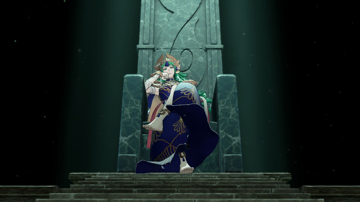 神秘的なソティスの登場シーン。ここから救世主の物語が始まります。#FE万紫千紅