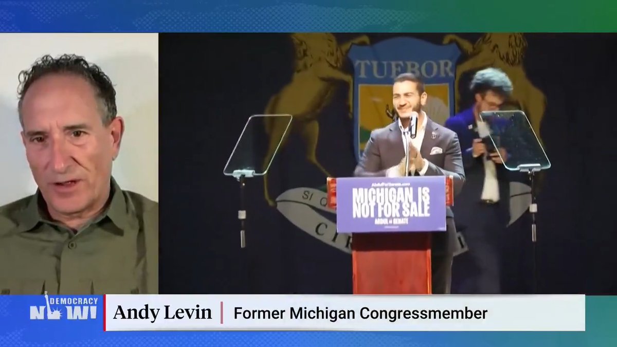 "A huge moment in our country." Former Michigan Congressmember Andy Levin, who lost to Haley Stevens in a 2022 House race that included a flood of AIPAC spending against him, responds to Tuesday's Democratic primary results in the state.
