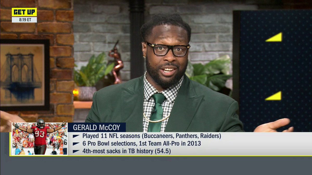 "You have to give up a soul to get a soul. ... Jalon Walker gets hurt, but we get Bijan Robinson." Gerald McCoy breaks down the best-case scenario for the Atlanta Falcons 🤔