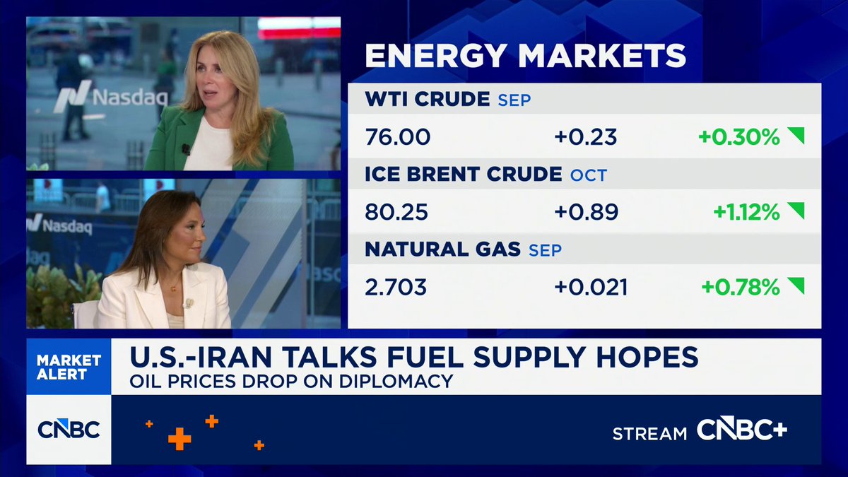 RBC Capital Markets commodities expert Helima on Iran: "Having operational rights over Hormuz - is that their way of re-establishing deterrence in the region?" she asks.