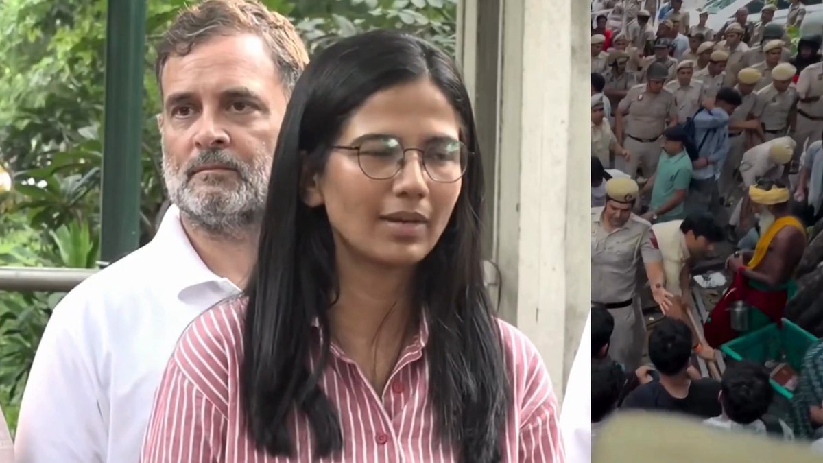 "Why did he try to jab a baton at my buttocks?" - ऐसा ऑर्डर देने वाला अधिकारी अगर मुझसे माफी मांग ले तो मुझे भी बहुत खुशी होगी मुस्कान शर्मा वही प्रोटेस्टर हैं, जिनके साथ एक पुलिसकर्मी ने प्रोटेस्ट के दौरान दुर्व्यवहार किया था और डंडा घुसाने की कोशिश की थी.
