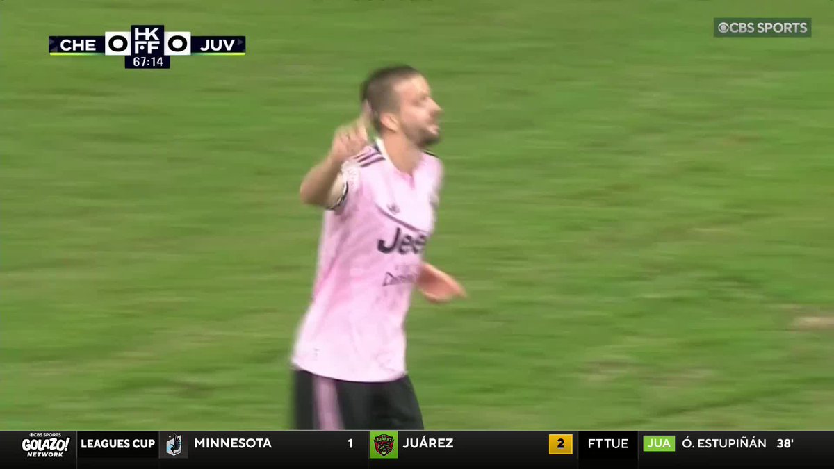 Juventus’ Edon Zhegrova breaks the deadlock with a stunner against Chelsea 🤩 Watch Chelsea vs. Juventus live on CBS Sports Golazo Network 📺