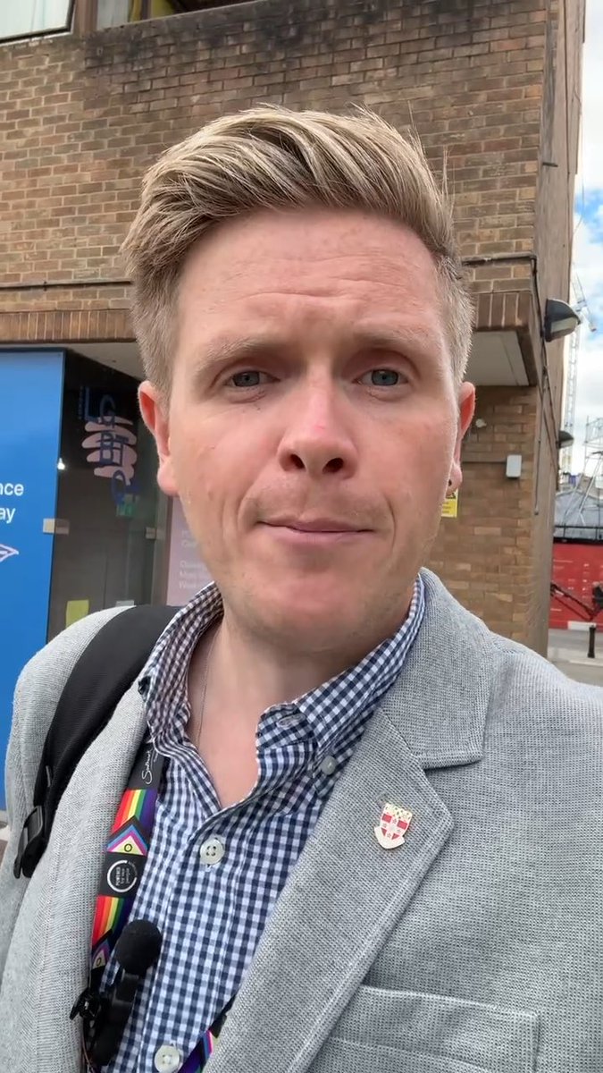Today I joined council leaders from across London to stand with our trans and non-binary communities. We’re calling on the Government to ensure everyone can access public services safely, with dignity and without discrimination. 🏳️⚧️