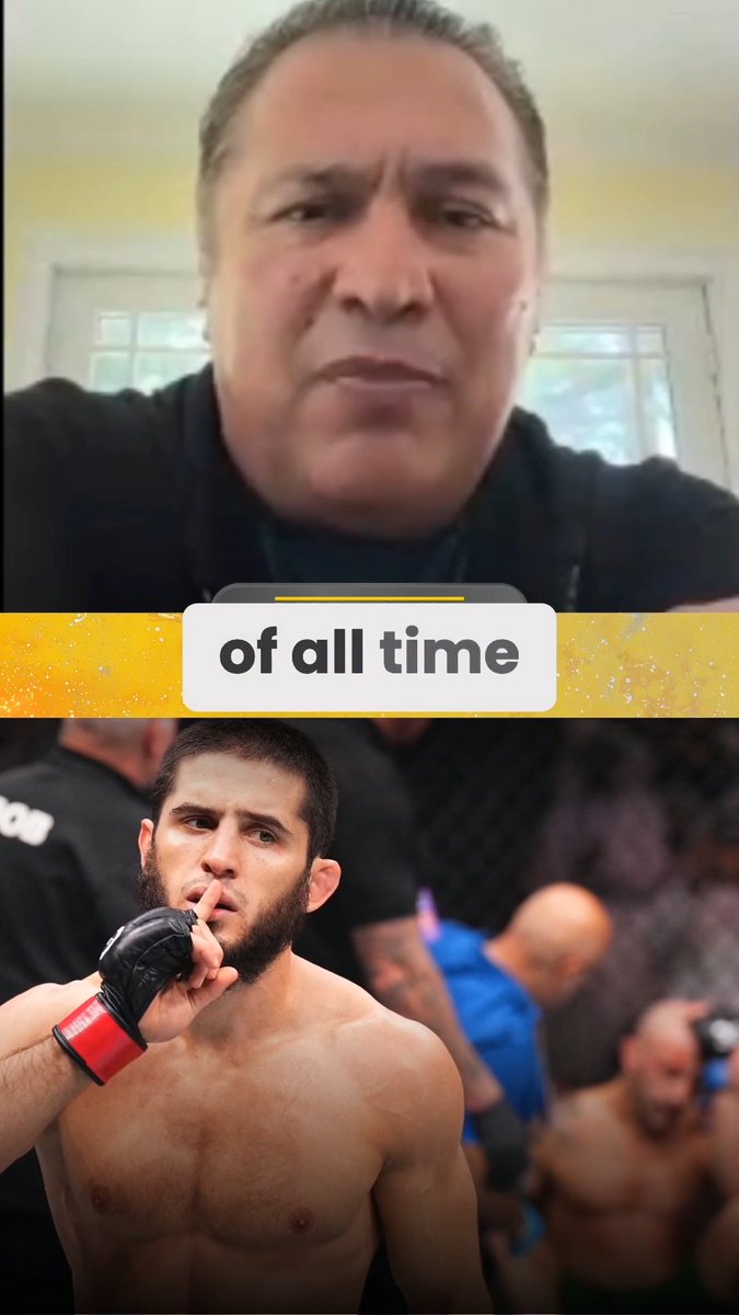 Islam Makhachev’s coach Javier Mendez argues a win at #UFC330 puts him in consideration as the GOAT 🐐 Is he right? (Via Damon Martin)