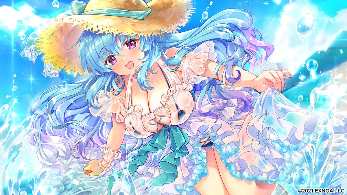 【堕天使紹介！vol.611】 「波打ち際で追いかけっことか…してみる？」 【ベルゼブブ(5th)】が8/6(木)に登場！ CV:唯香(唯香) イラスト:ひなたもも(ひなたもも) みんなと会えるのを楽しみに待ってるよ！ #エンジェリックリンク #エンクリ