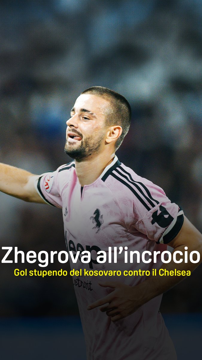 Gol 𝓼𝓽𝓾𝓹𝓮𝓷𝓭𝓸 di Edon Zhegrova 💫 La Juventus di Spalletti batte il Chelsea 0️⃣-1️⃣ #ChelseaJuventus #DAZN