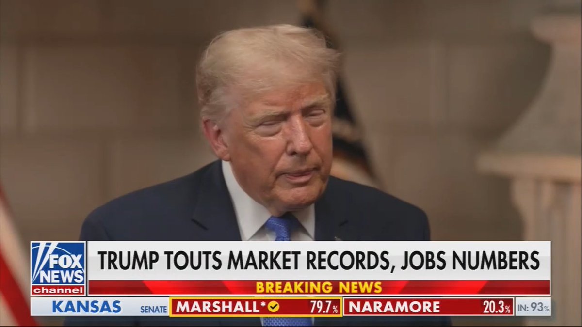 Trump: We're doing an unbelievable job. Costs are coming way down. The food, the groceries, it's all coming down. I think we should be given an A+ on the economy