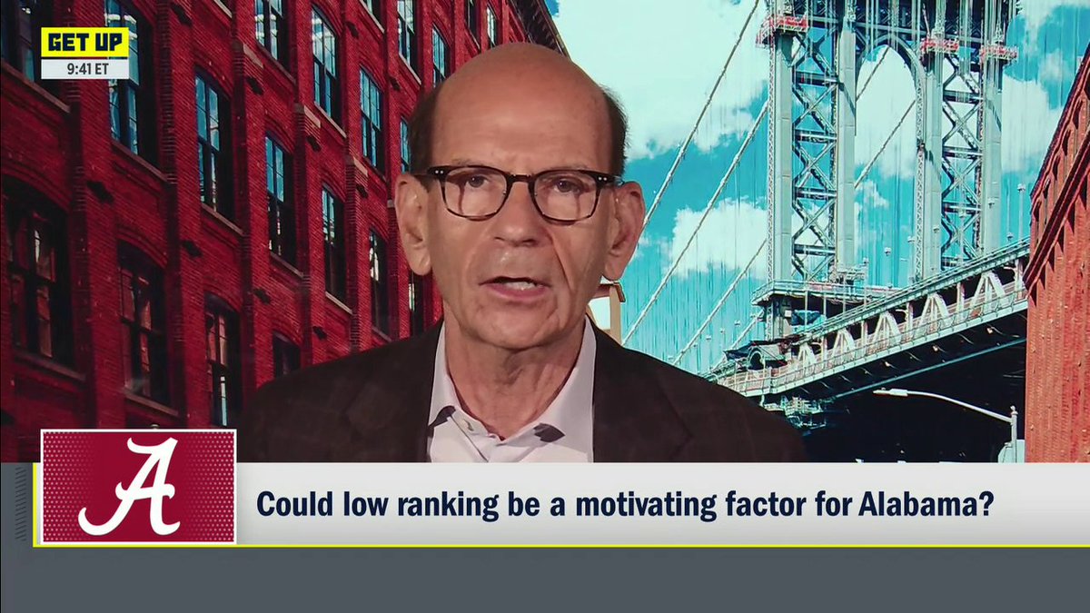 “Stop it, coach, already. … Nick Saban’s trying to dumb down the DeBoer expectations, and I’m not buying it.” Paul Finebaum reacts to Nick Saban’s comments on Alabama’s low preseason ranking 😬⬇️