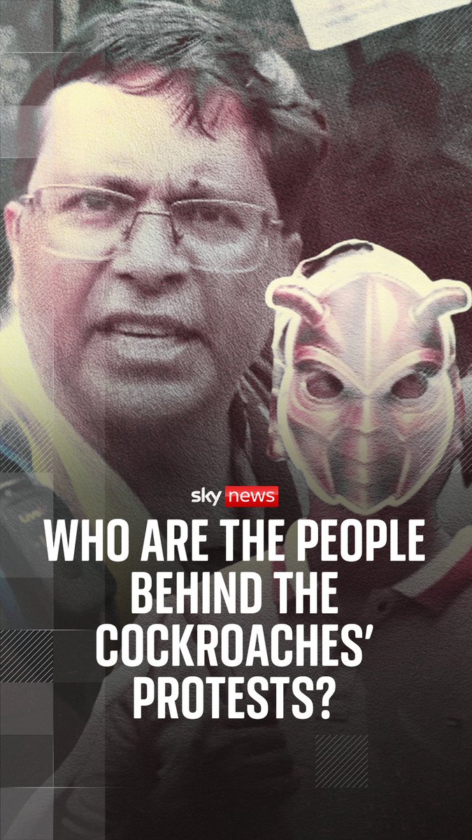 Who are the people behind the cockroaches’ protests? Sky's Neville Lazarus went to the protests to document the movement, and ended up in the middle of their clash with the police Watch the full report here: