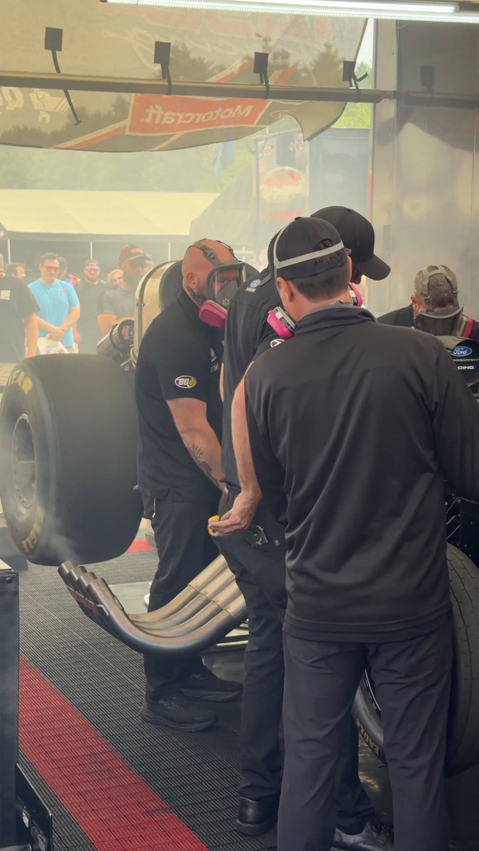 Because every Wednesday should start with nitro. #WarmupWednesday • Austin Prock • Tasca Racing