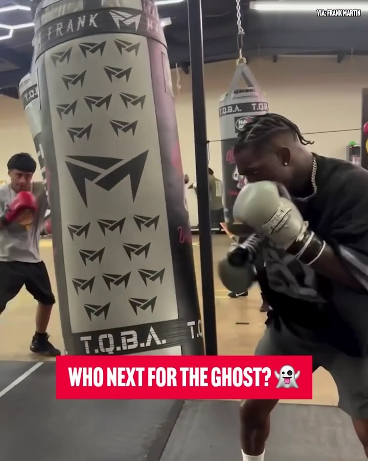 Frank Martin putting in the work as he awaits a fight date 💥 Who would you like to see him fight next? 🤔