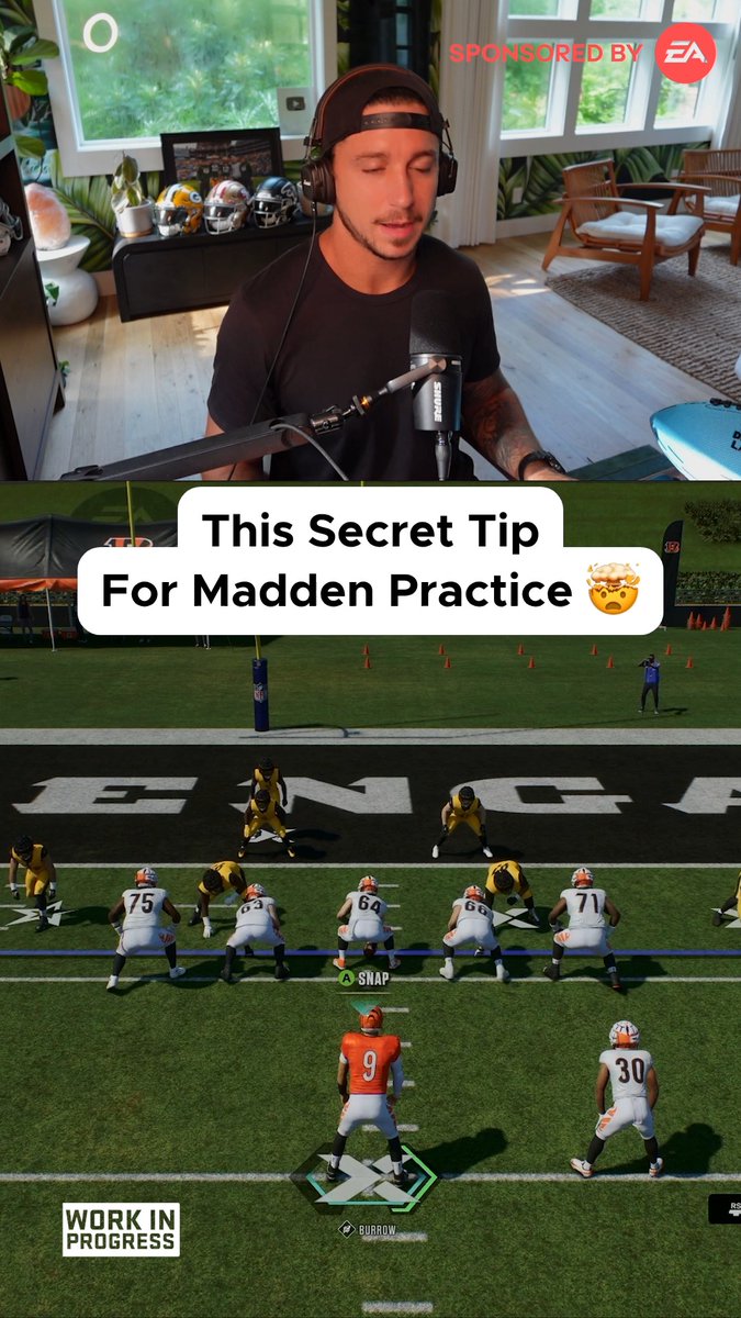 Did you know you could do this in Practice Mode? #Madden27 #PresentedByEACreatorNetwork