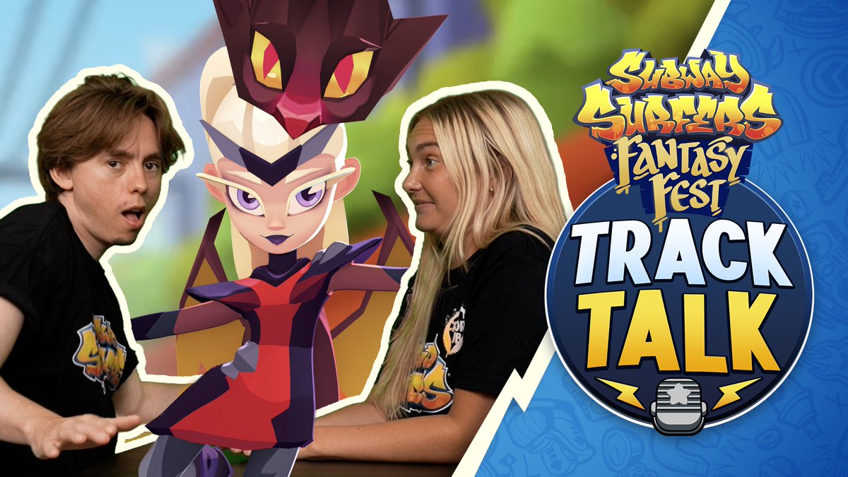 SUBWAY SURFERS TRACK TALK - FANTASY FEST🎤🧚 In this episode, we’re running through what’s new in the Subway Surfers World Tour Fantasy Fest update! 🔥 For every Subway Surfers update, we run you through the latest and greatest content in the game. #subwaysurfers