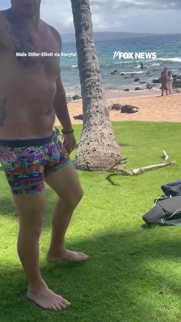 Wild video shows Democratic congressional candidate Kirill Basin involved in an unhinged beach brawl in Maui after allegedly threatening beachgoers with a knife. Officials say the incident began when a 61-year-old man asked Basin to lower the volume of his music. According to reports, Basin then threatened the man by implying he had a firearm and would shoot the man's wife. Footage shows Basin making threats to people on the beach, including, “I’ll put you in the f*****g ground,” before a bystander steps in to try to defuse the situation. The confrontation turns violent and ends with Basin appearing to be knocked unconscious on the ground. Police arrested the 40-year-old and charged him with two counts of first-degree terroristic threatening. Basin, who was running against Rep. Jill Tokuda for Hawaii's 2nd Congressional District, was held on $1 million bail.