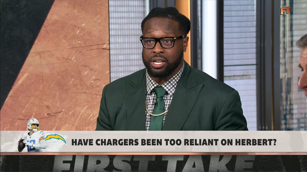 "This just falls in line with more excuses [we're] making for Justin Herbert. ... Stop going to the mountain top and screaming, 'He's a top five talent.'" Gerald McCoy wants to see more from Justin Herbert and the Chargers ✍️