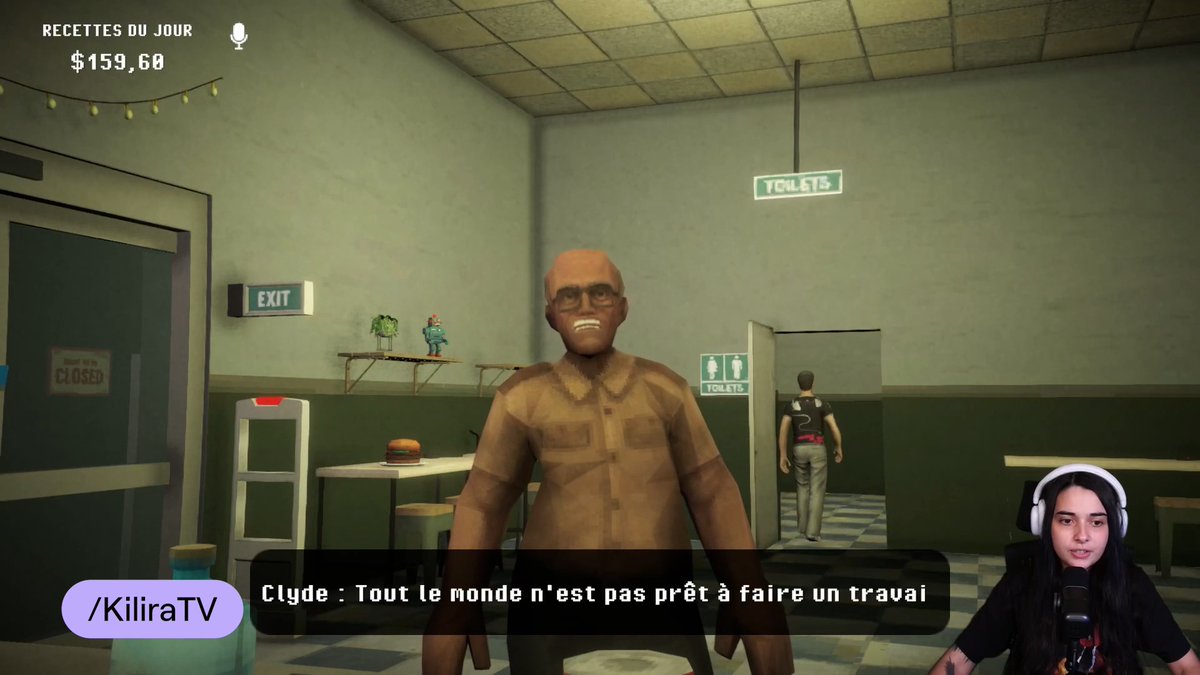 Même plus le droit d'aller aux toilettes 😂 Kilira Cooper
