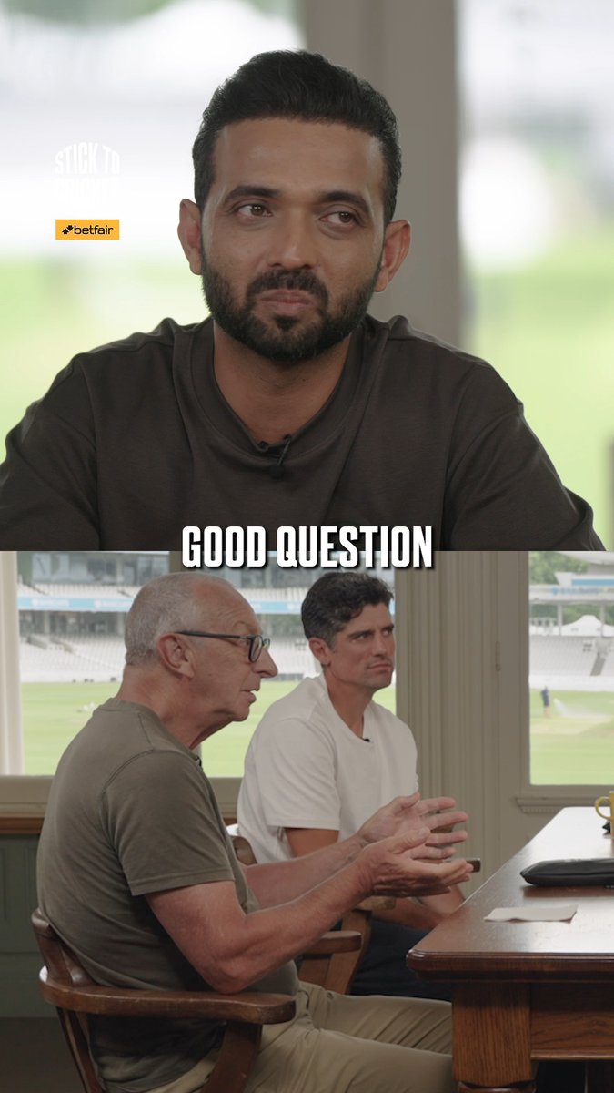 "Virat and Ravi toughened up Indian cricket." 💪 Who has brought character to the Indian dressing room? 🇮🇳 [Ajinkya Rahane]